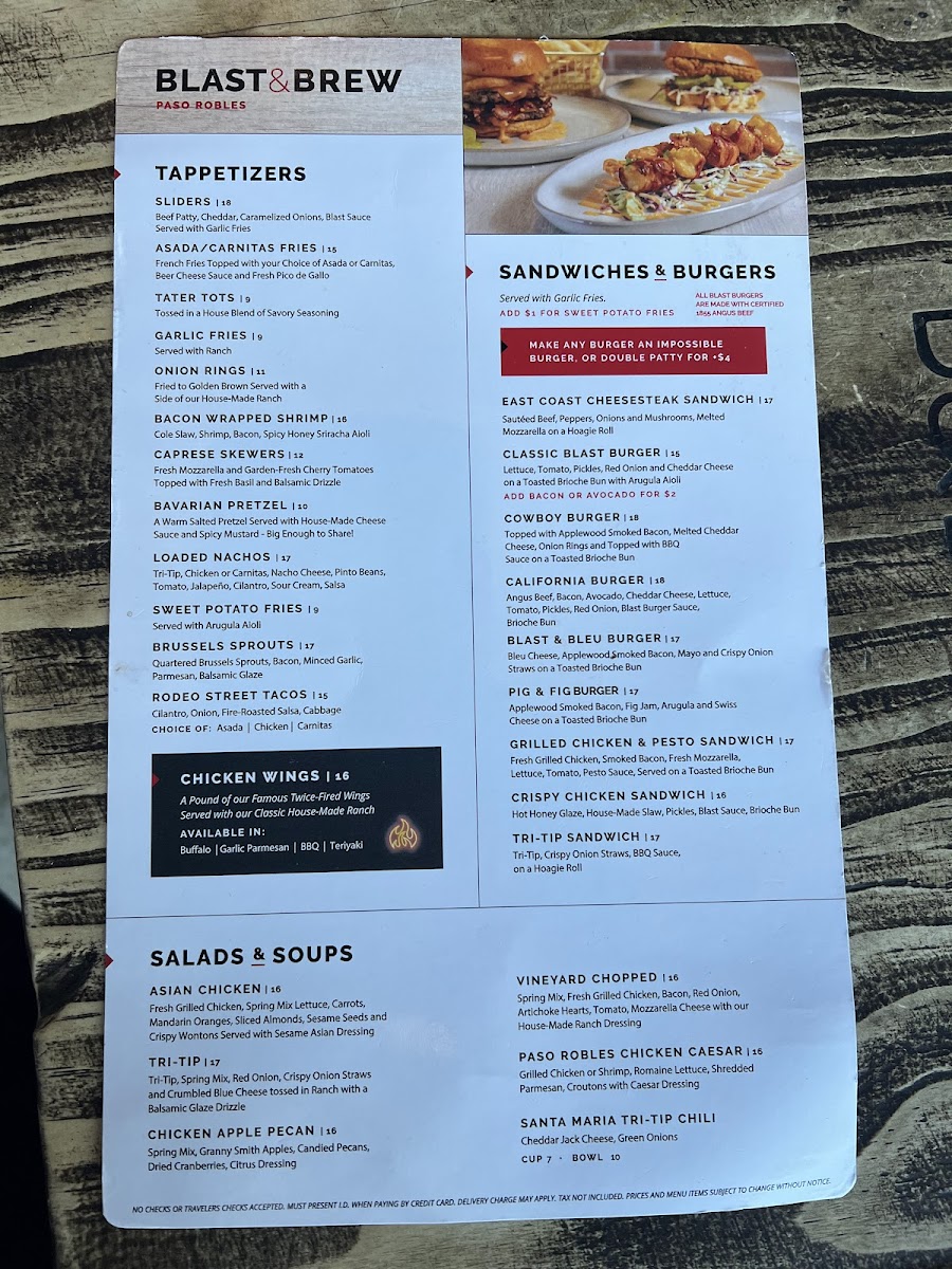 Menu Blast & Brew Paso Robles-4