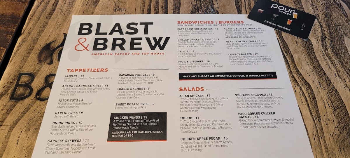 Menu Blast & Brew Paso Robles-8