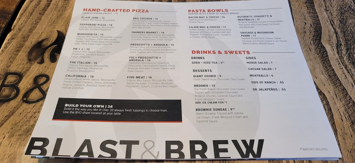 Menu Blast & Brew Paso Robles-9